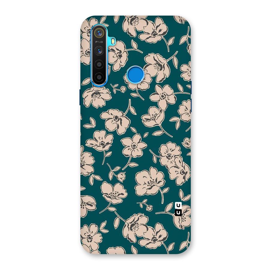 Beauty Green Bloom Back Case for Realme 5