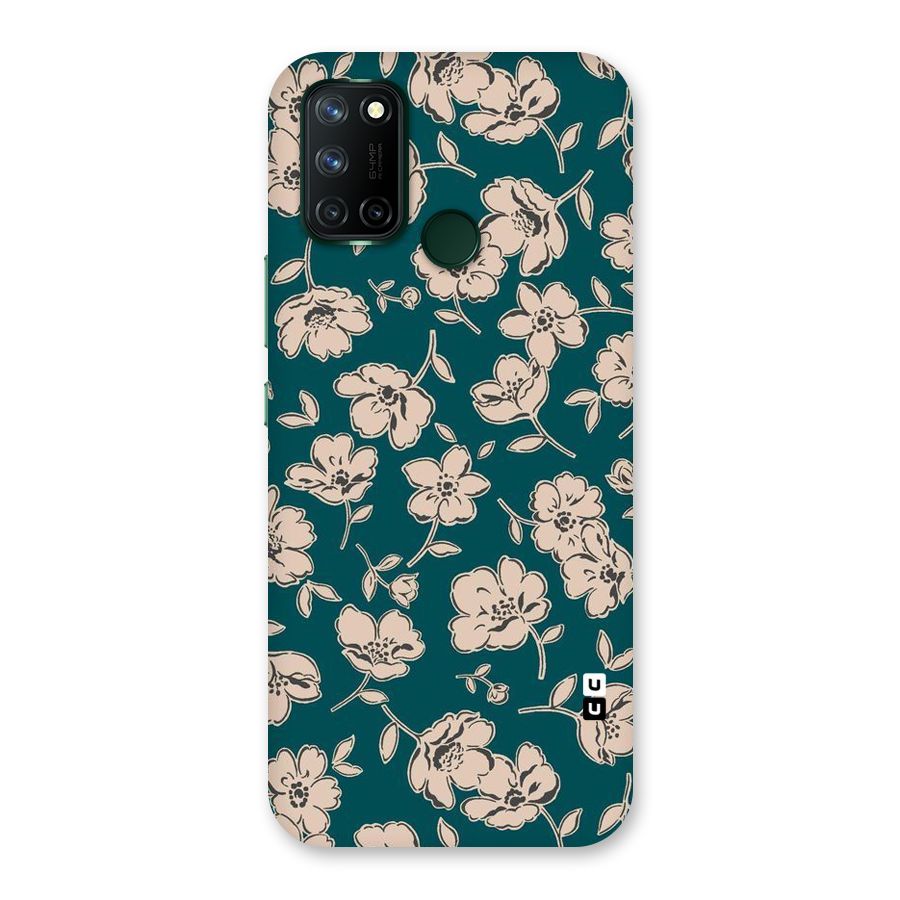 Beauty Green Bloom Back Case for Realme 7i