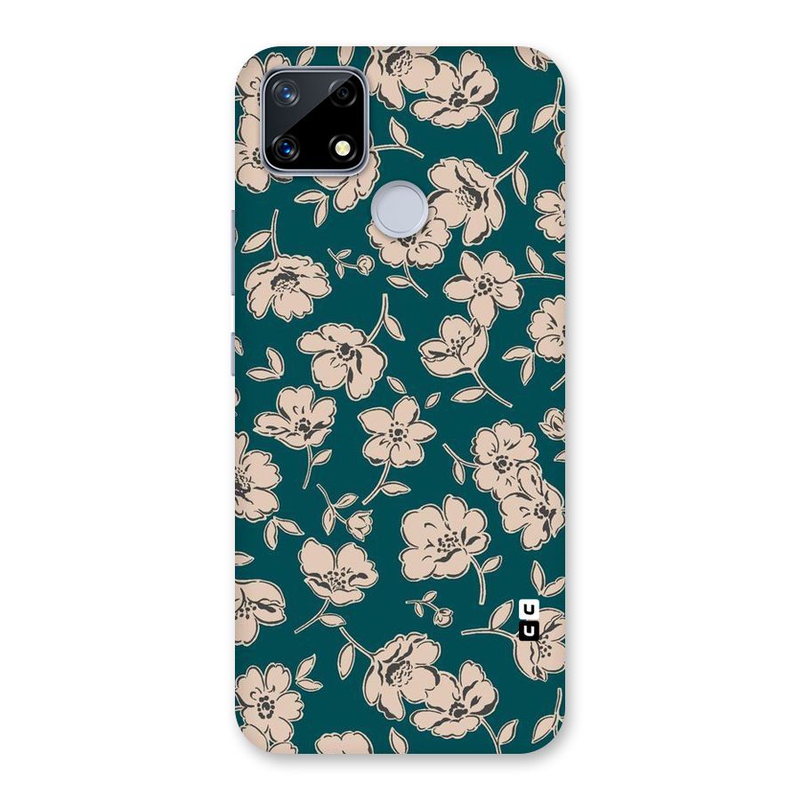 Beauty Green Bloom Back Case for Realme Narzo 20
