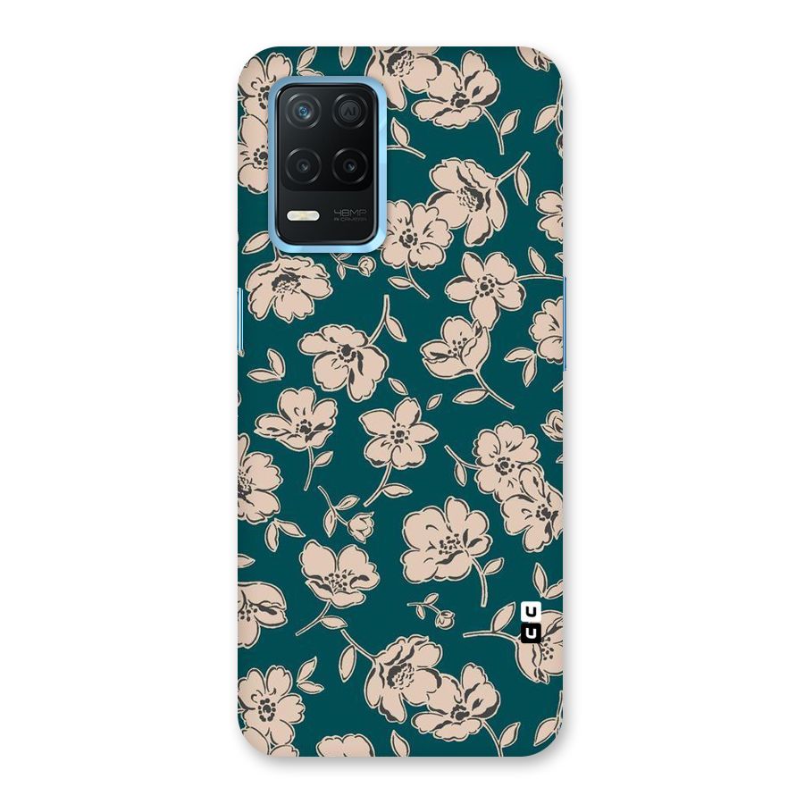 Beauty Green Bloom Back Case for Realme Narzo 30 5G