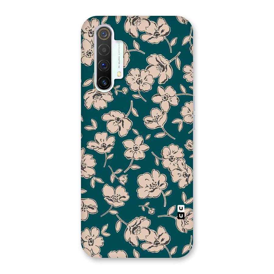 Beauty Green Bloom Back Case for Realme X3 SuperZoom