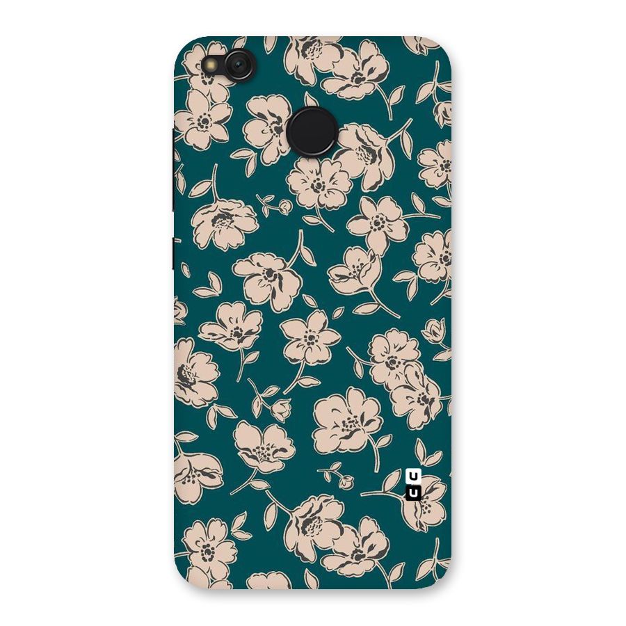 Beauty Green Bloom Back Case for Redmi 4