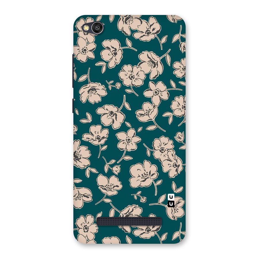 Beauty Green Bloom Back Case for Redmi 4A