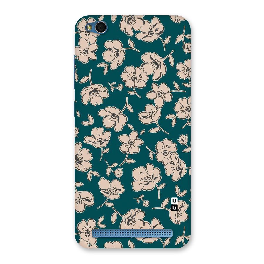 Beauty Green Bloom Back Case for Redmi 5A