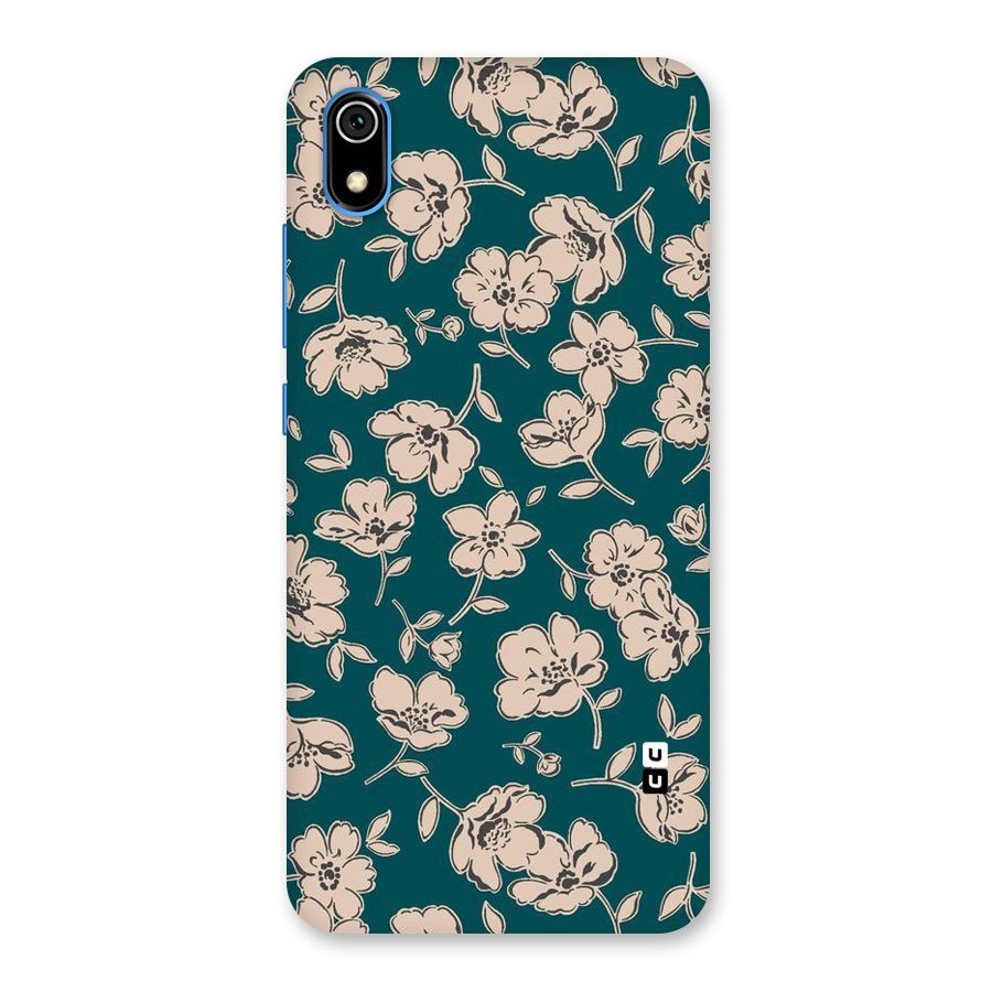 Beauty Green Bloom Back Case for Redmi 7A
