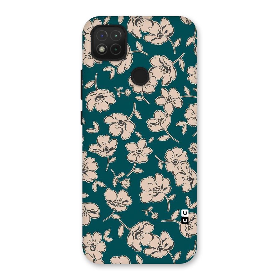 Beauty Green Bloom Back Case for Redmi 9