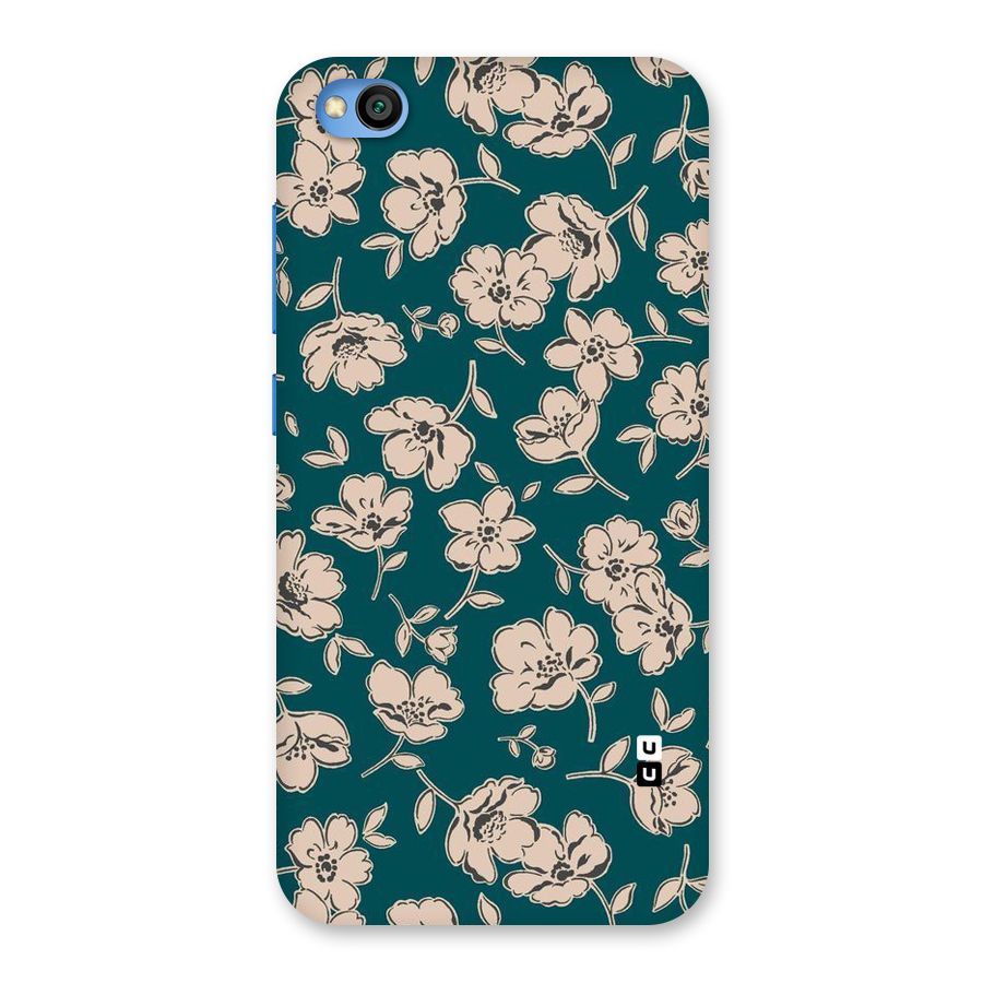 Beauty Green Bloom Back Case for Redmi Go