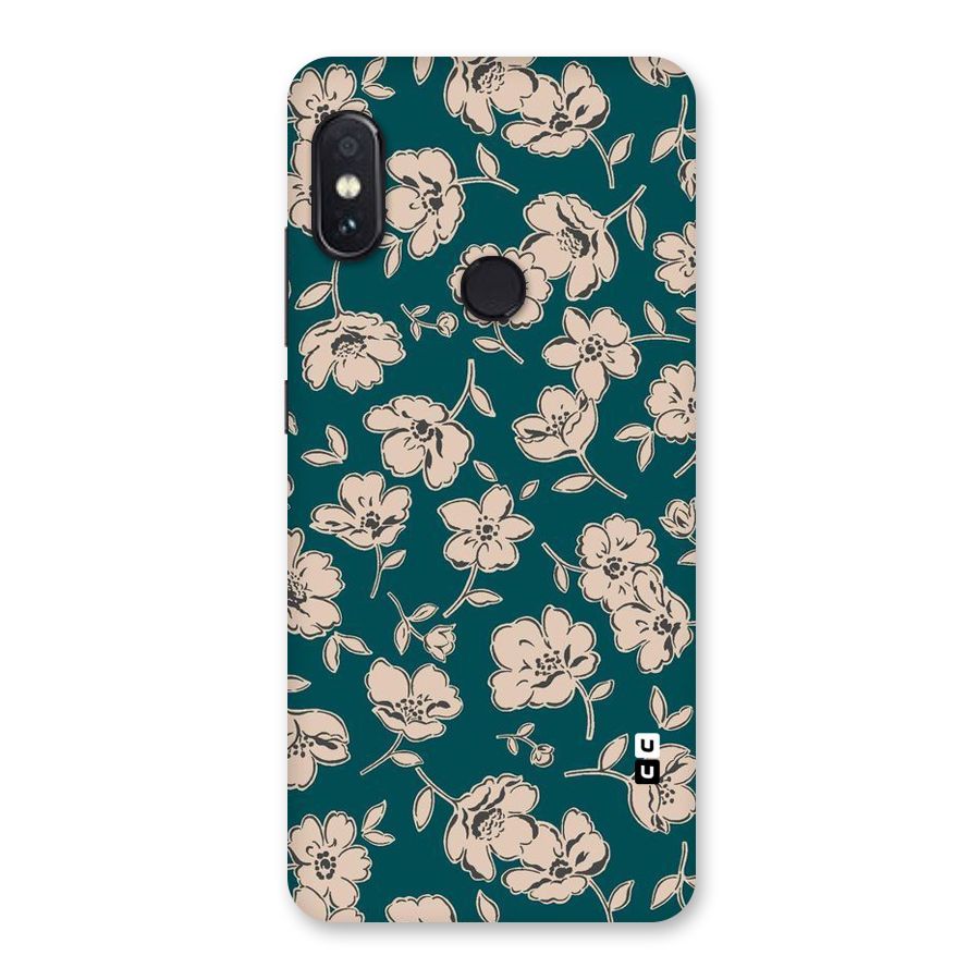 Beauty Green Bloom Back Case for Redmi Note 5 Pro