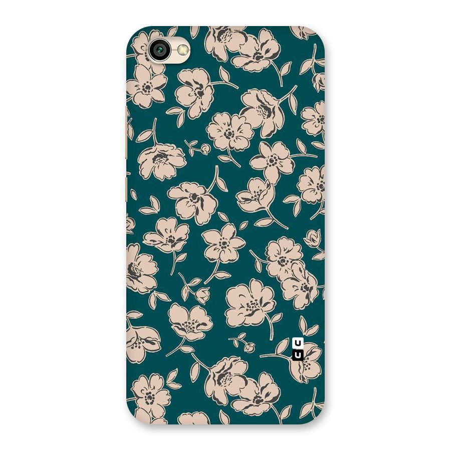 Beauty Green Bloom Back Case for Redmi Y1 Lite