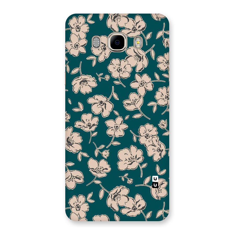 Beauty Green Bloom Back Case for Samsung Galaxy J7 2016