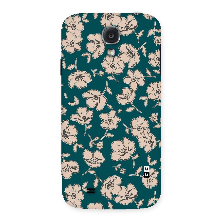 Beauty Green Bloom Back Case for Samsung Galaxy S4