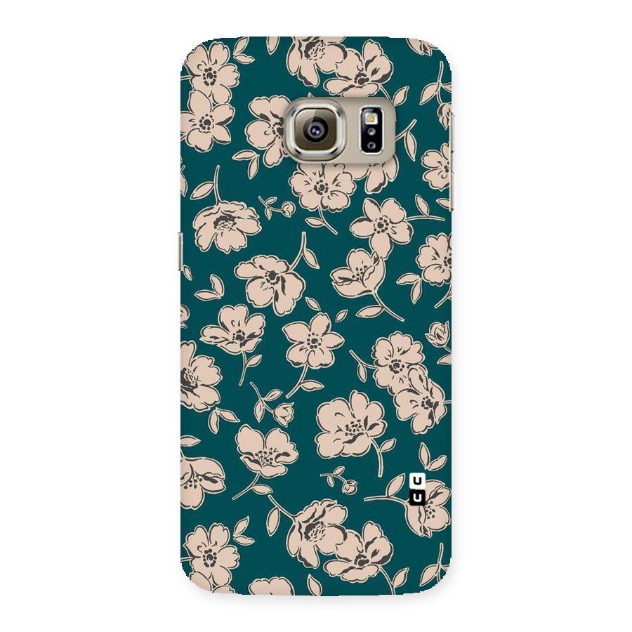 Beauty Green Bloom Back Case for Samsung Galaxy S6 Edge
