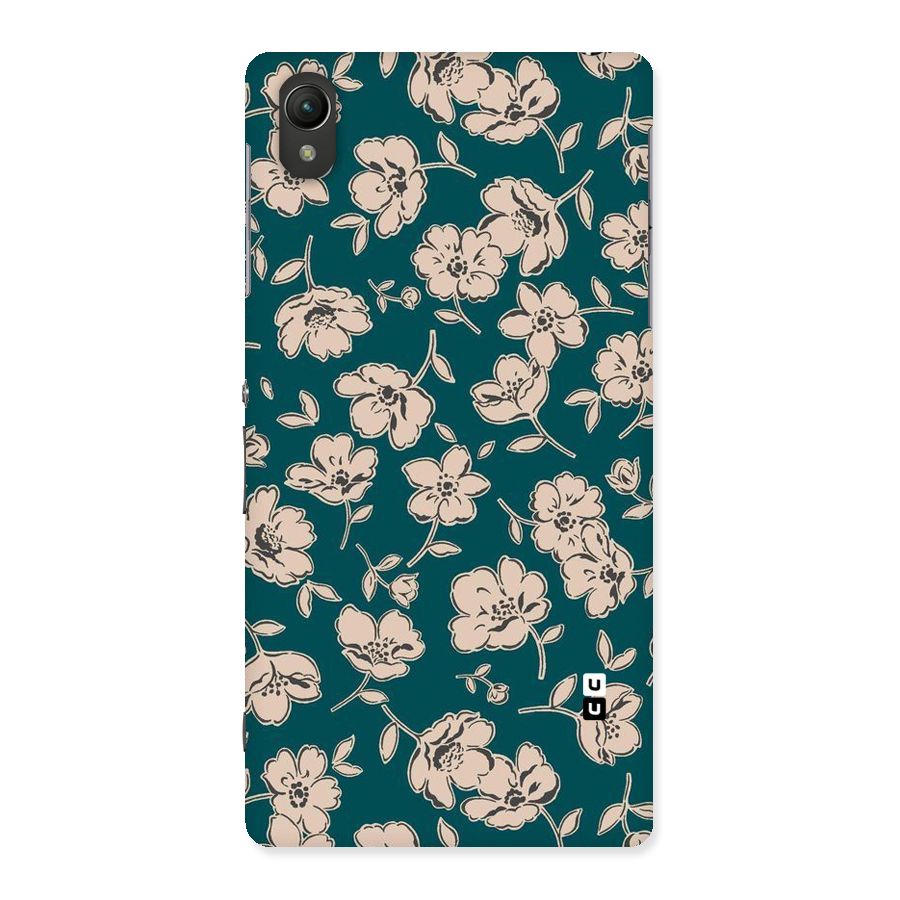 Beauty Green Bloom Back Case for Sony Xperia Z2