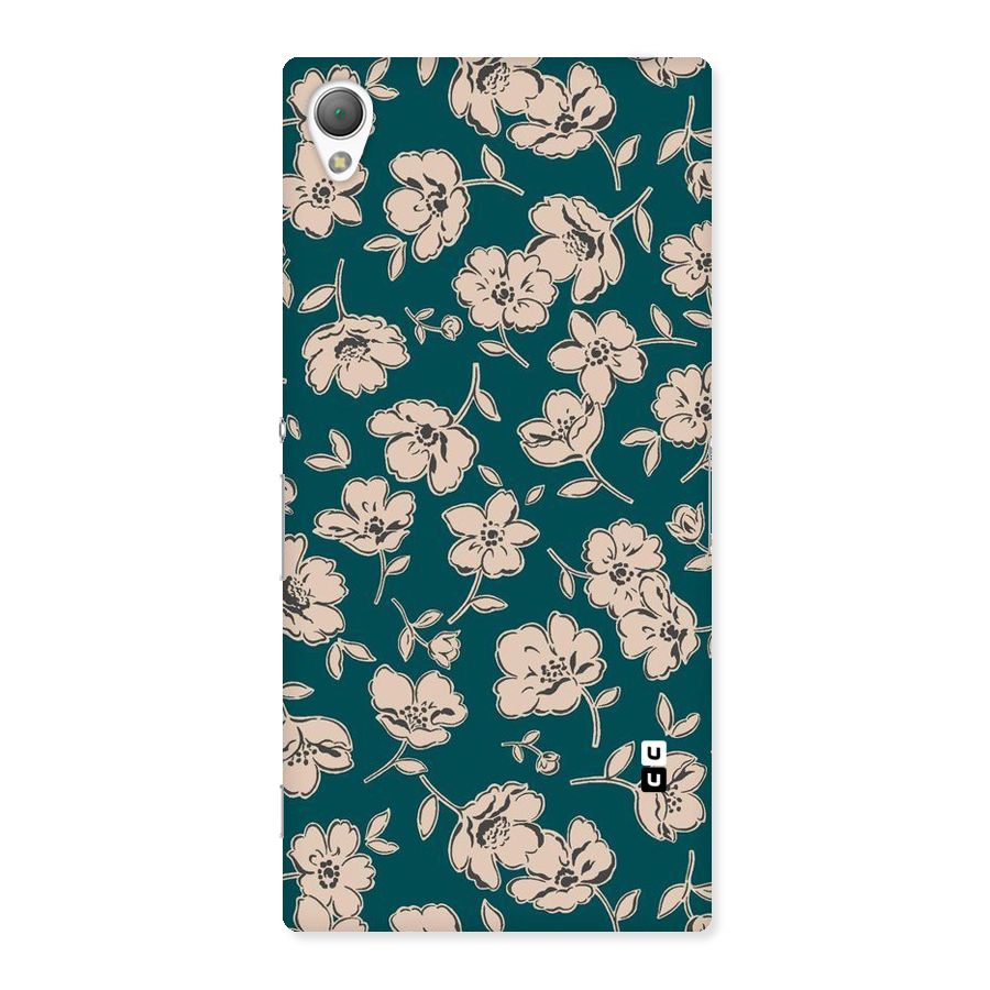 Beauty Green Bloom Back Case for Sony Xperia Z3