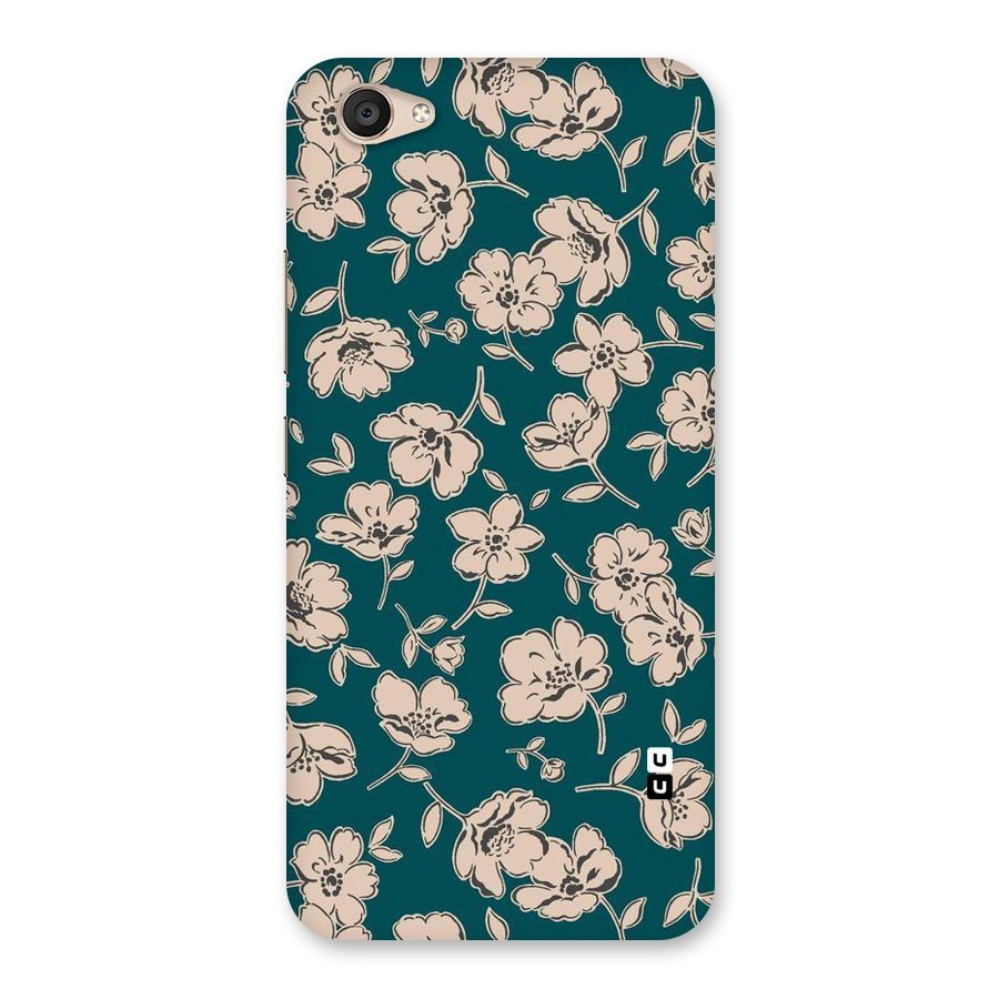 Beauty Green Bloom Back Case for Vivo V5 Plus