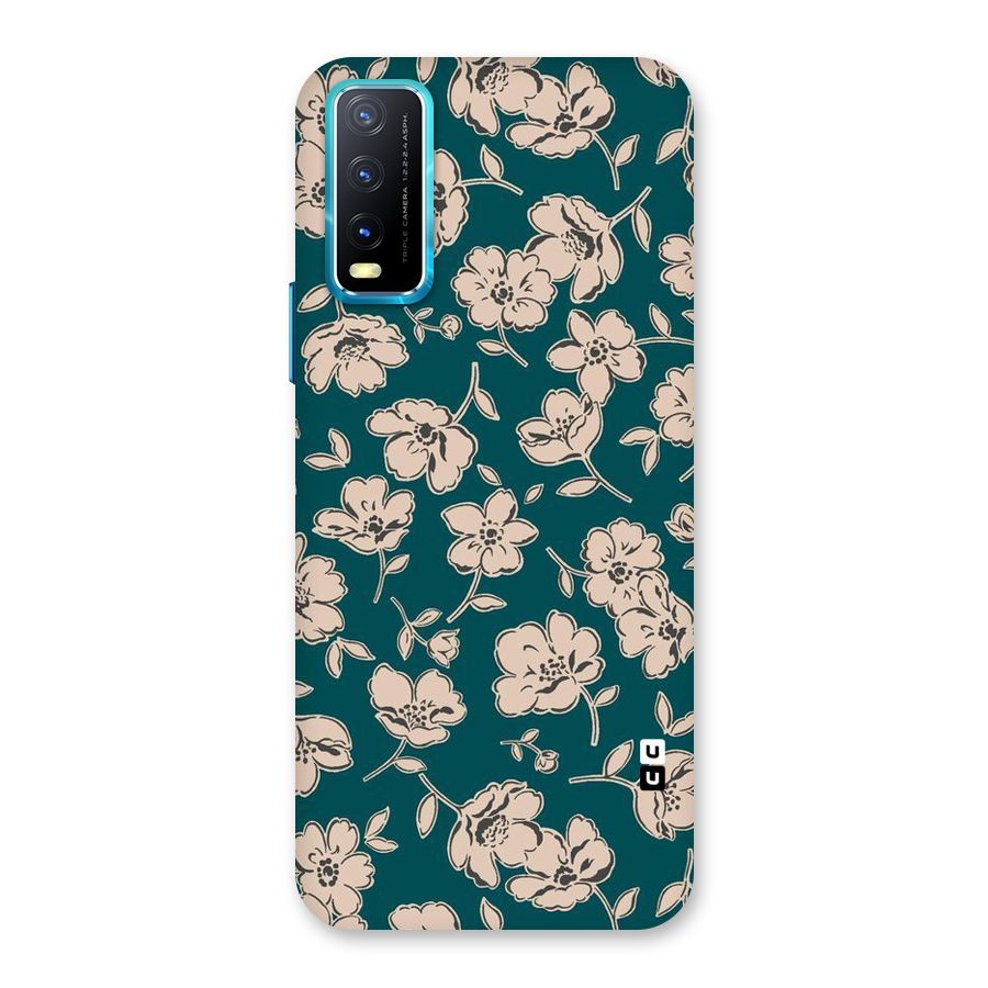 Beauty Green Bloom Back Case for Vivo Y20