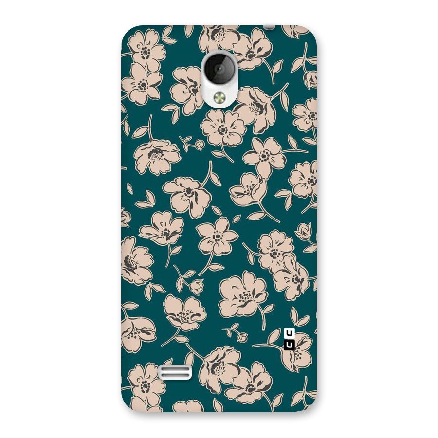 Beauty Green Bloom Back Case for Vivo Y21