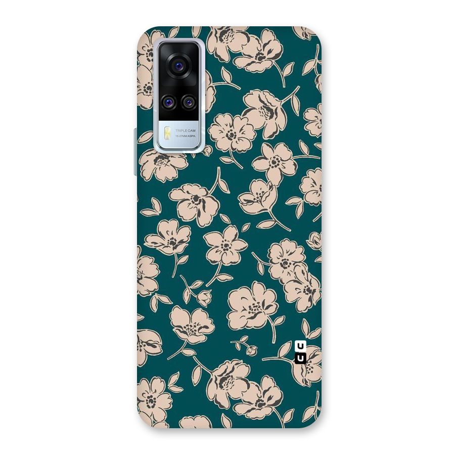 Beauty Green Bloom Back Case for Vivo Y31