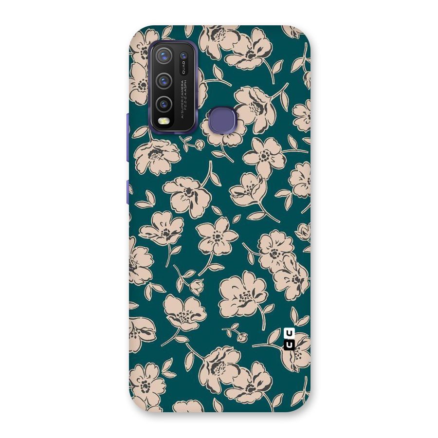 Beauty Green Bloom Back Case for Vivo Y50