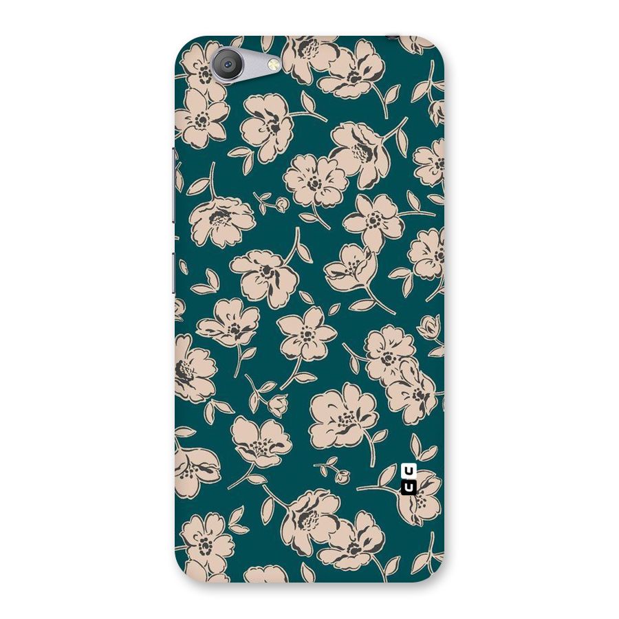Beauty Green Bloom Back Case for Vivo Y53