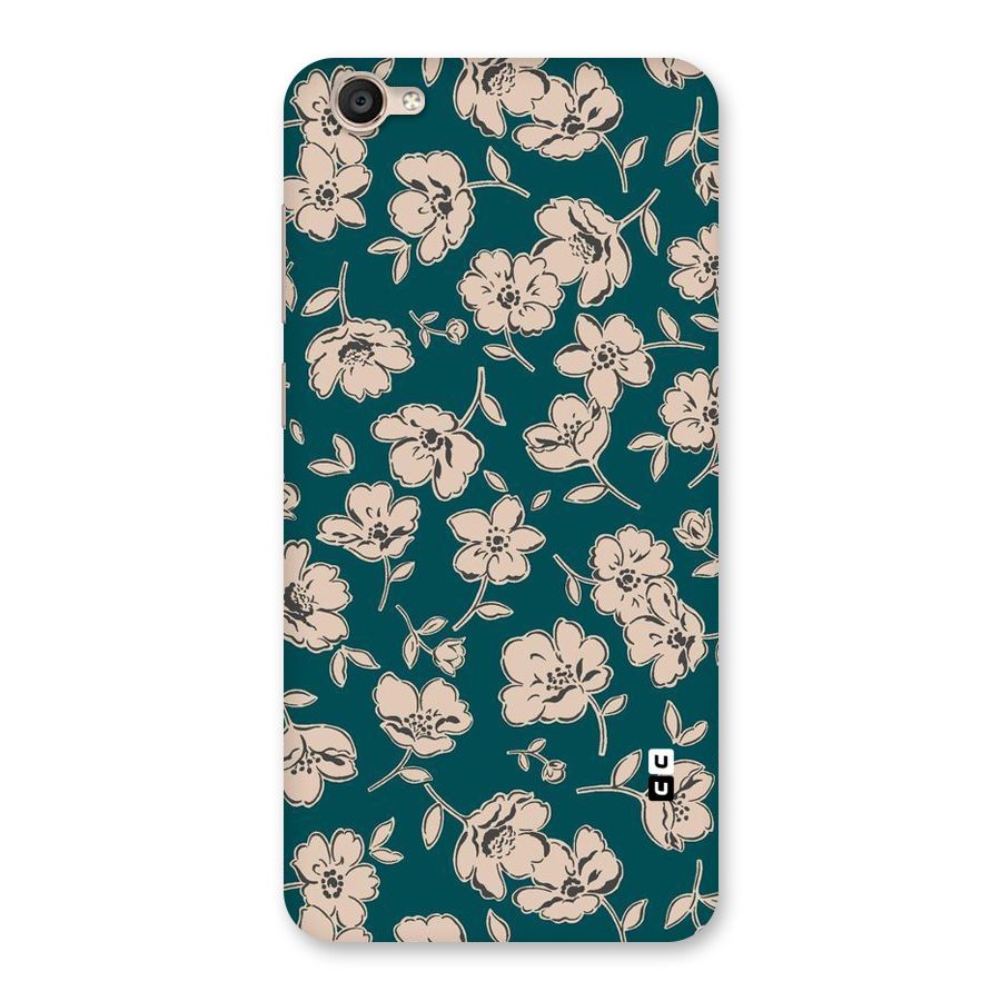 Beauty Green Bloom Back Case for Vivo Y55s