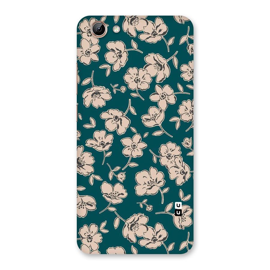 Beauty Green Bloom Back Case for Vivo Y71