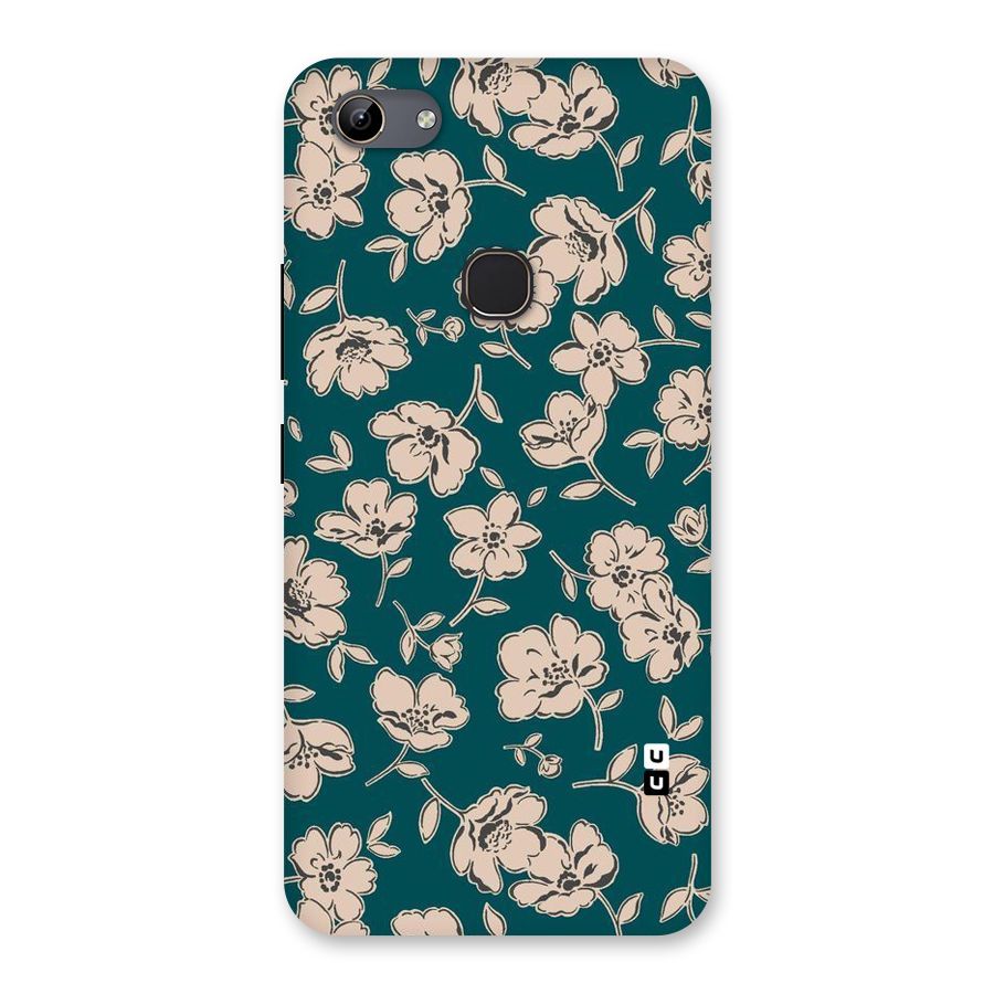 Beauty Green Bloom Back Case for Vivo Y81