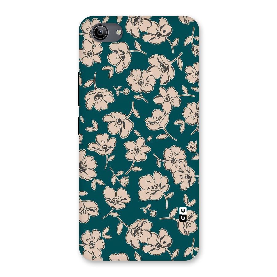 Beauty Green Bloom Back Case for Vivo Y81i