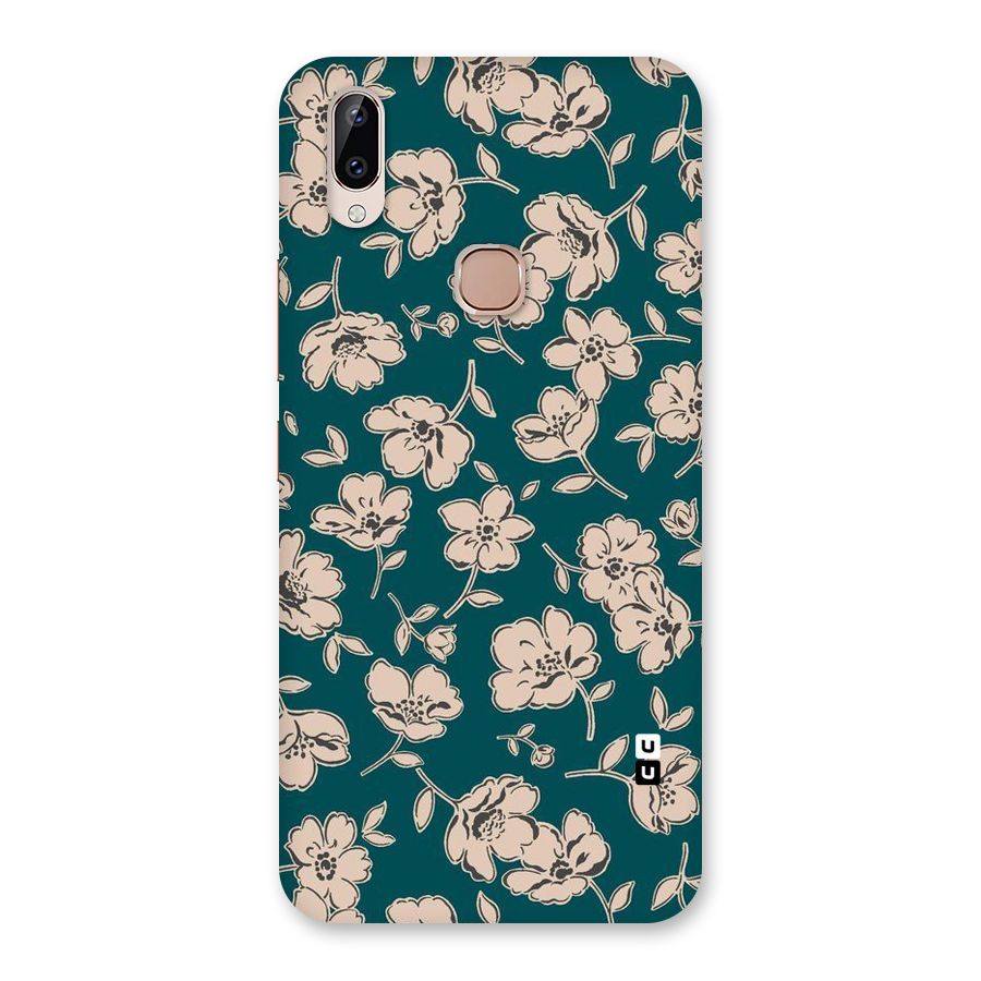 Beauty Green Bloom Back Case for Vivo Y83 Pro