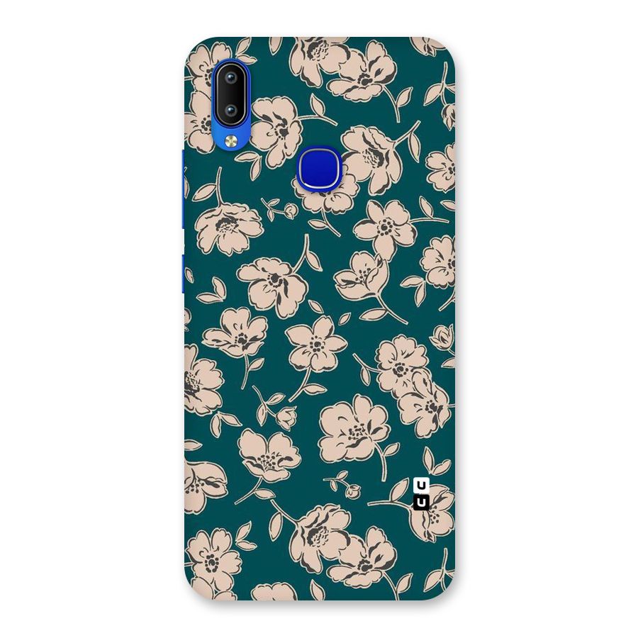 Beauty Green Bloom Back Case for Vivo Y91