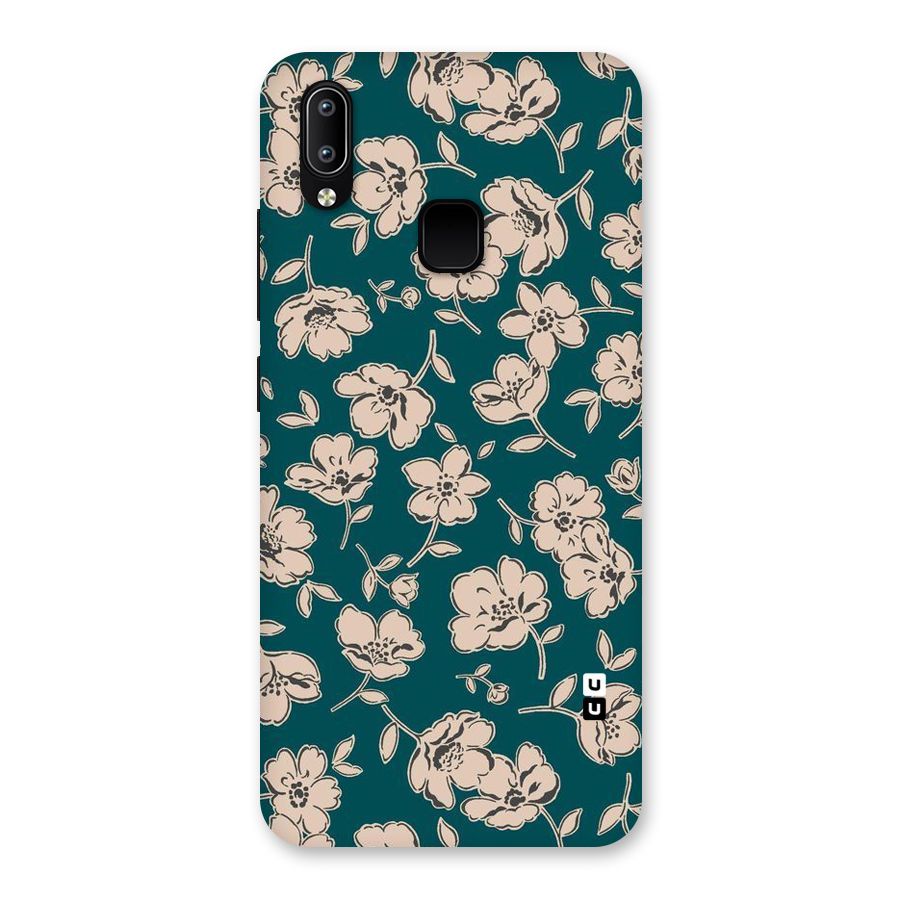 Beauty Green Bloom Back Case for Vivo Y93