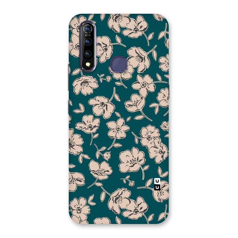 Beauty Green Bloom Back Case for Vivo Z1 Pro