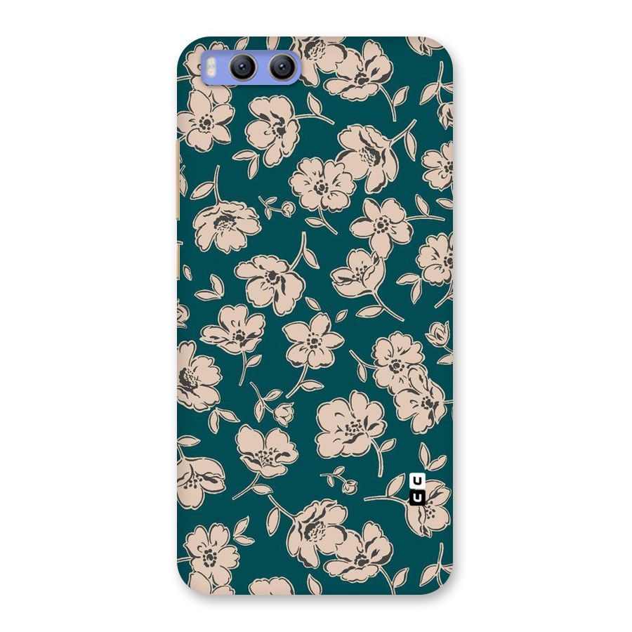 Beauty Green Bloom Back Case for Xiaomi Mi 6