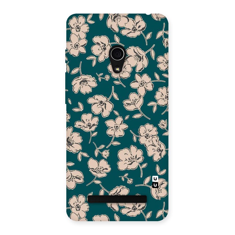 Beauty Green Bloom Back Case for Zenfone 5