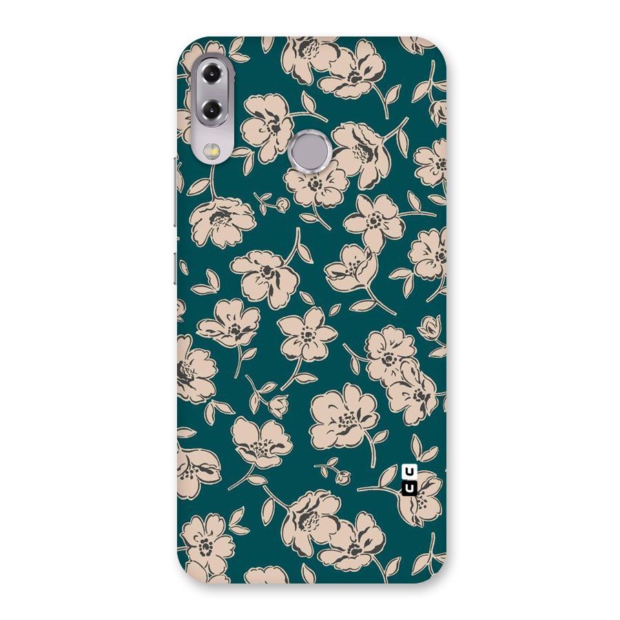 Beauty Green Bloom Back Case for Zenfone 5Z