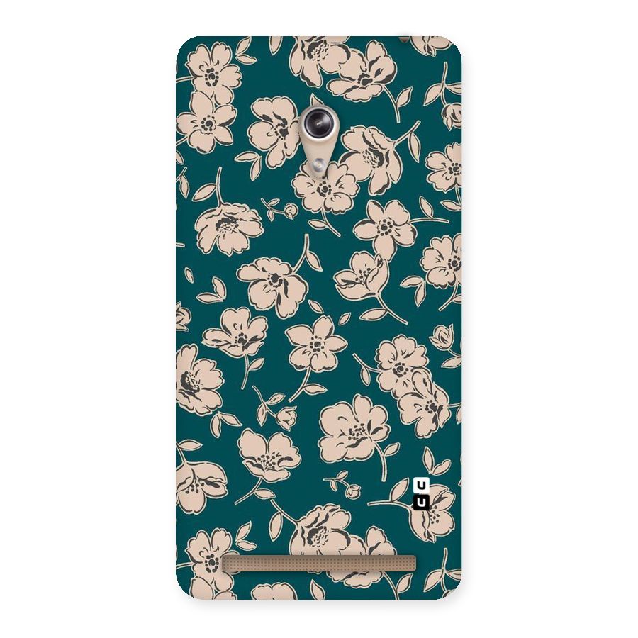 Beauty Green Bloom Back Case for Zenfone 6