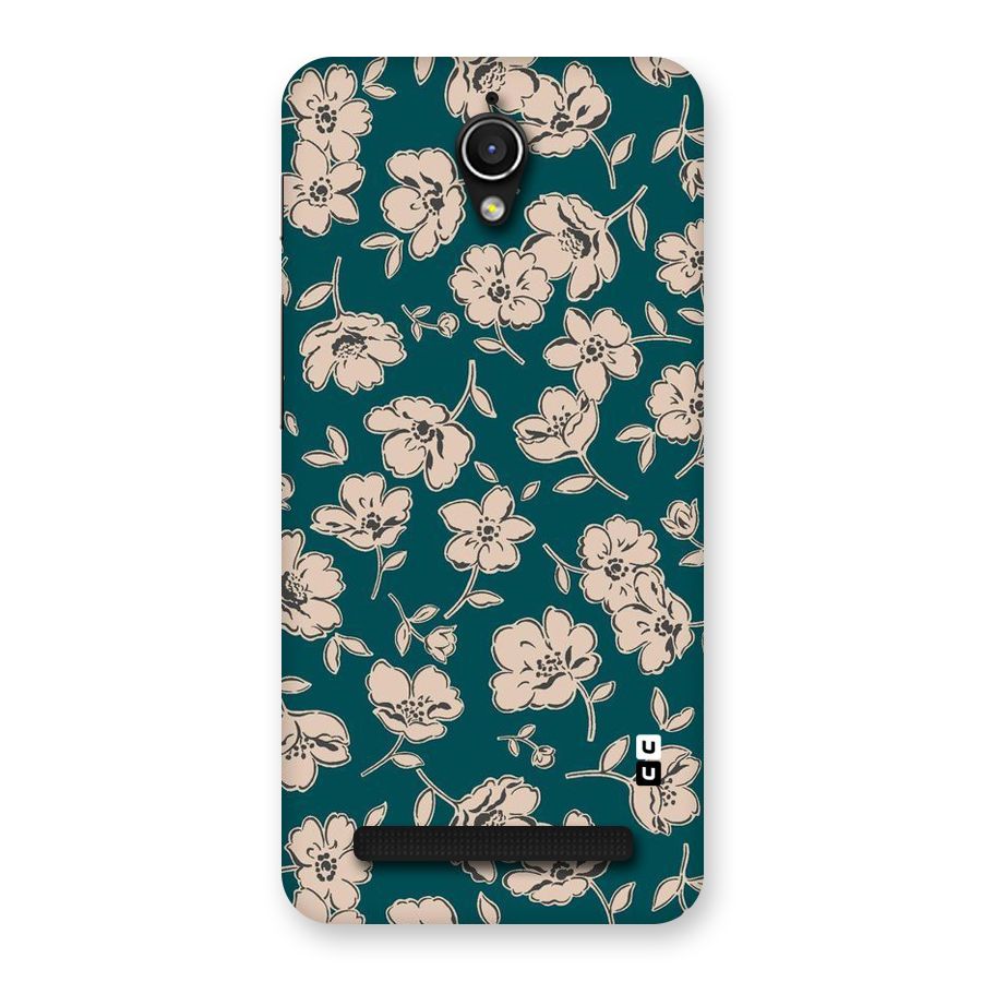 Beauty Green Bloom Back Case for Zenfone Go