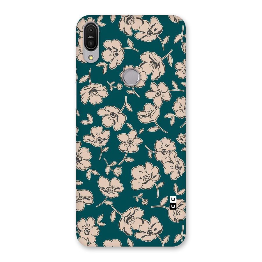 Beauty Green Bloom Back Case for Zenfone Max Pro M1