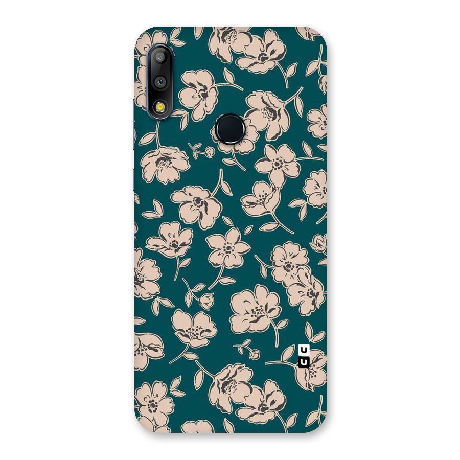 Beauty Green Bloom Back Case for Zenfone Max Pro M2