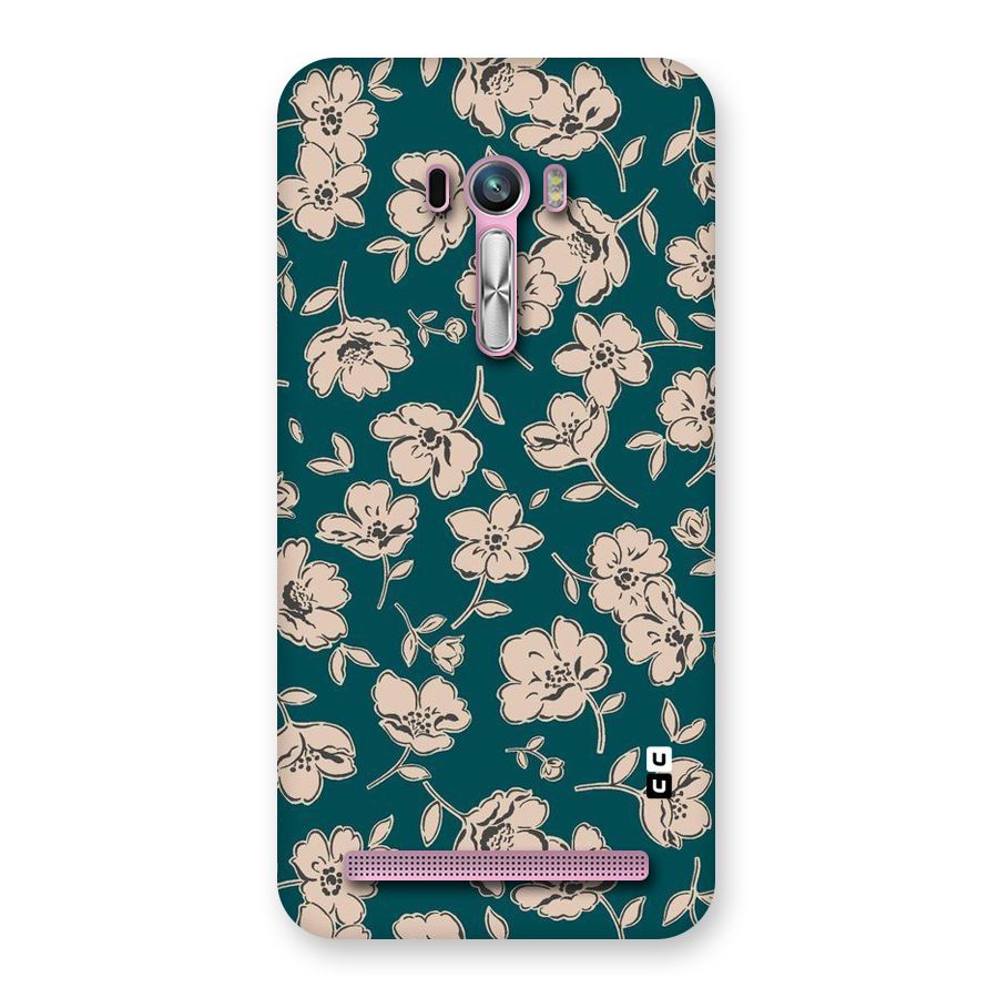 Beauty Green Bloom Back Case for Zenfone Selfie