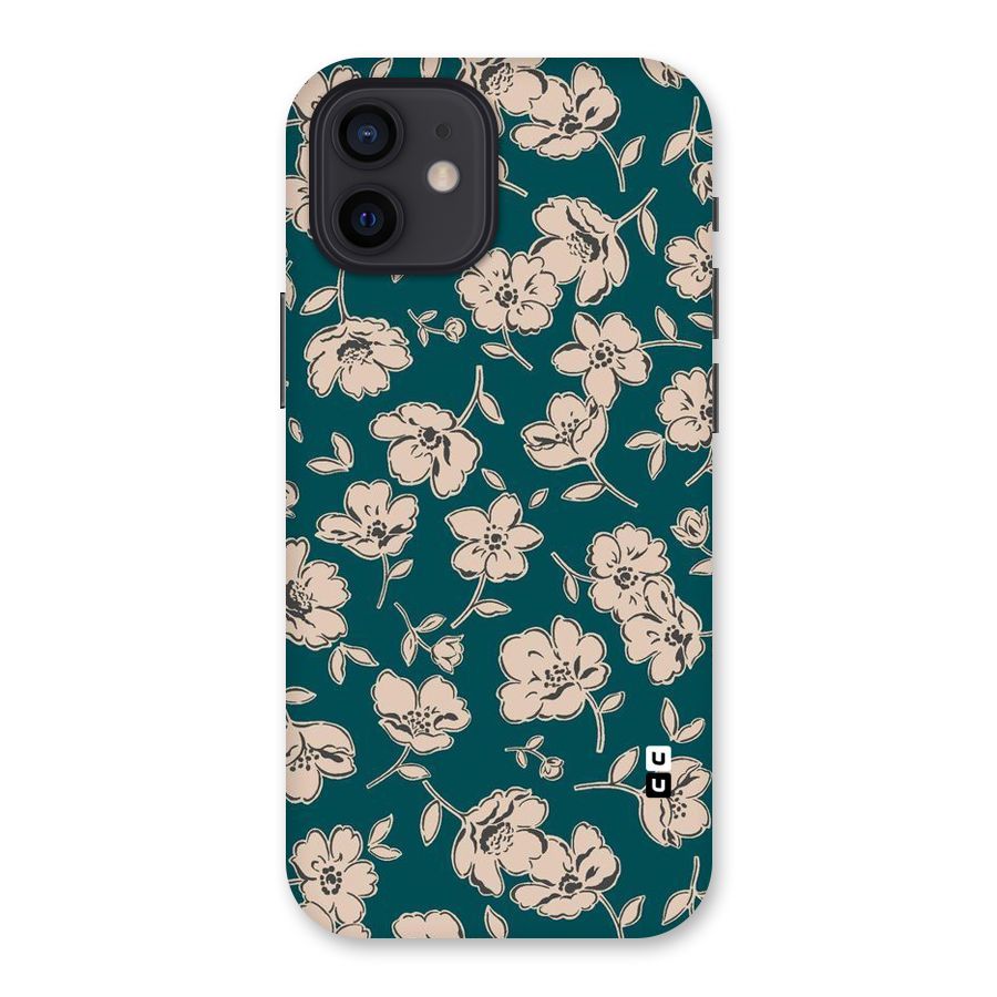 Beauty Green Bloom Back Case for iPhone 12