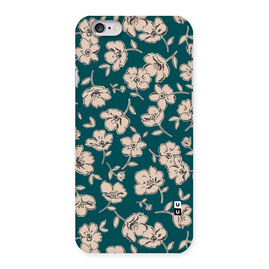 Beauty Green Bloom Back Case for iPhone 6 6S