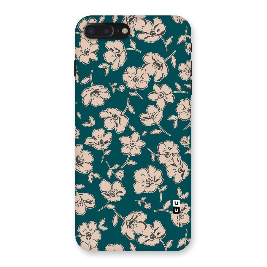 Beauty Green Bloom Back Case for iPhone 7 Plus