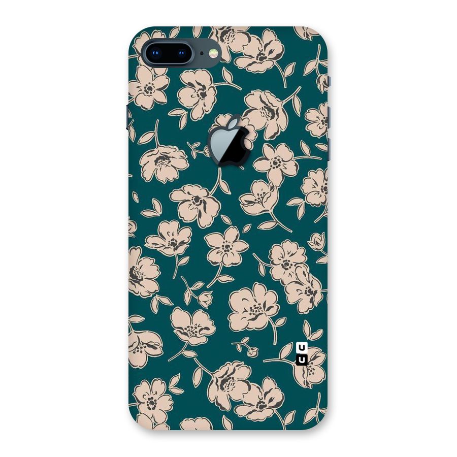 Beauty Green Bloom Back Case for iPhone 7 Plus Apple Cut