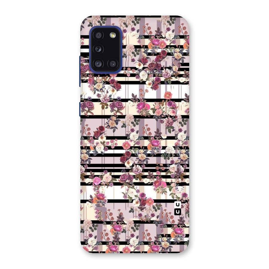 Beauty In Floral Back Case for Galaxy A31