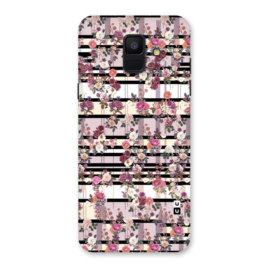 Beauty In Floral Back Case for Galaxy A6 (2018)