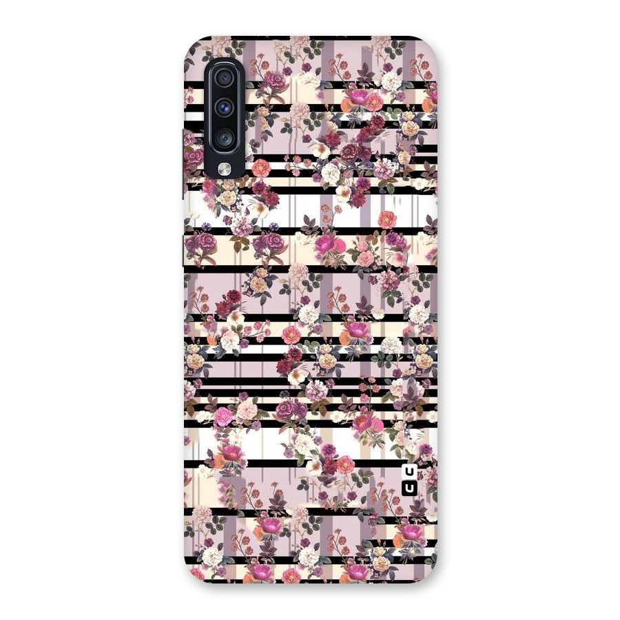 Beauty In Floral Back Case for Galaxy A70