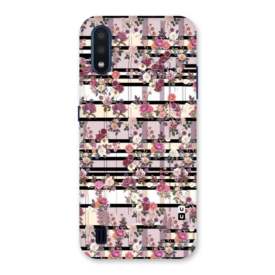 Beauty In Floral Back Case for Galaxy M01