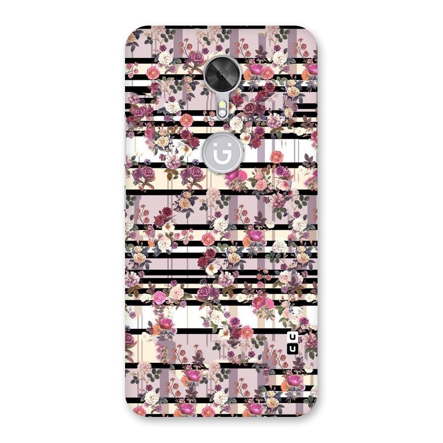 Beauty In Floral Back Case for Gionee A1