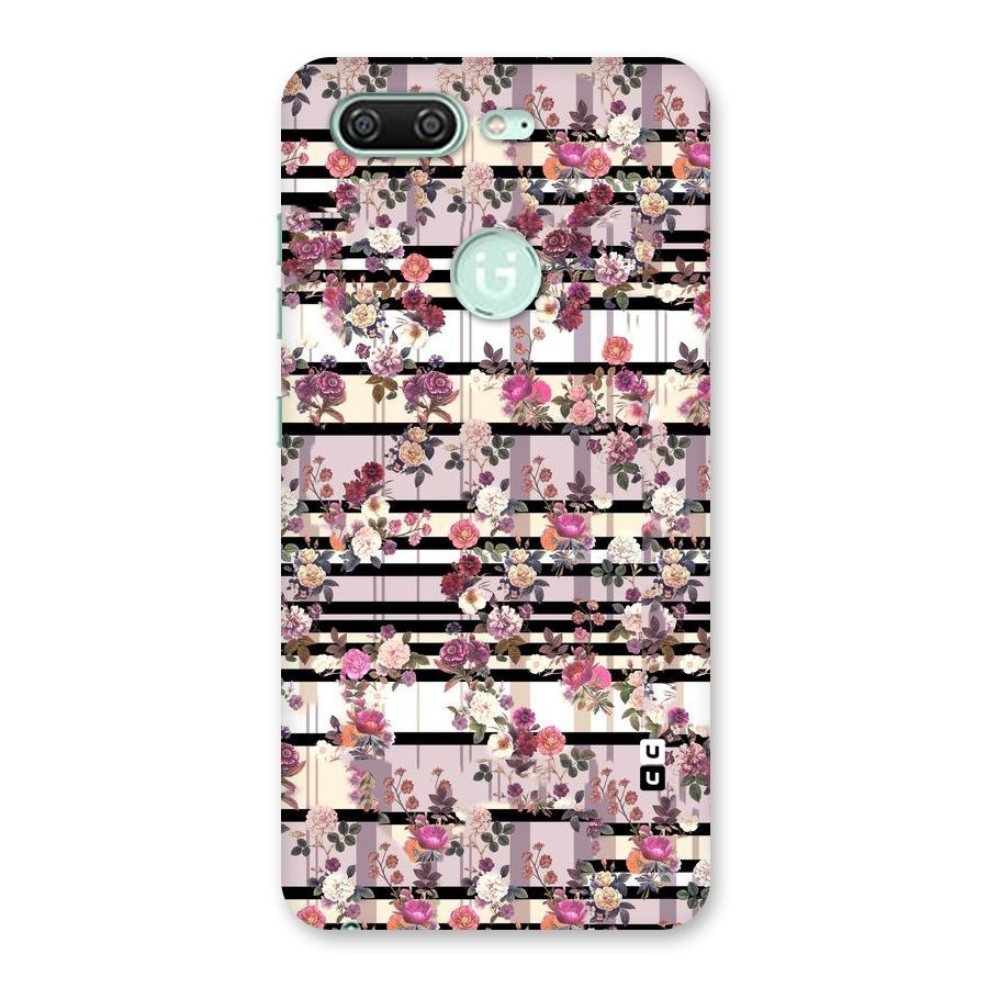 Beauty In Floral Back Case for Gionee S10